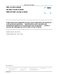 NBN EN ISO 11126-3:2018