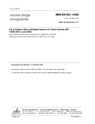 NBN EN ISO 14580:2001