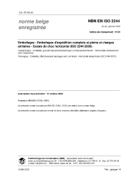 NBN EN ISO 2244:2003