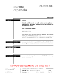 UNE-EN ISO 3822-1:2000