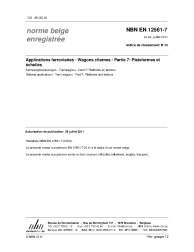 NBN EN 12561-7:2011