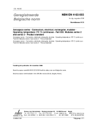 NBN EN 4165-003:2008