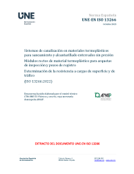 UNE-EN ISO 13266:2023