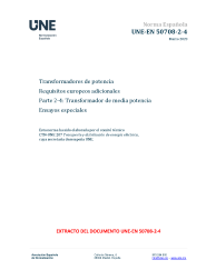 UNE-EN 50708-2-4:2023