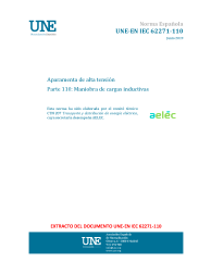 UNE-EN IEC 62271-110:2019