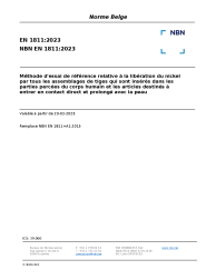 NBN EN 1811:2023