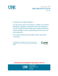 UNE-CEN/TR 17674:2022 IN