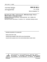 NBN EN 480-4:2006