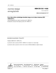 NBN EN ISO 14585:2011