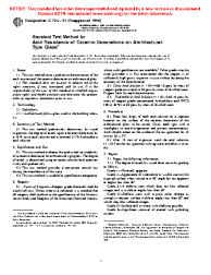 ASTM C724-91(1996) (R2000)