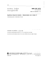 NBN ISO 2573:1997