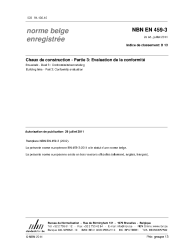 NBN EN 459-3:2011