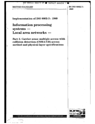 BS ISO 8802-3:1989