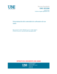 UNE 103200:2021