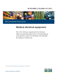 BS EN 80601-2-35:2009+A11:2011