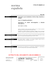 UNE-EN 60669-2-2:2007