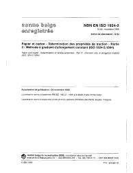 NBN EN ISO 1924-2:1995