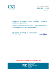 UNE-EN 12703:2017