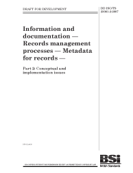 DD ISO/TS 23081-2:2007