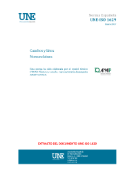 UNE-ISO 1629:2017