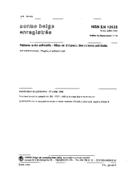 NBN EN 12035:1996