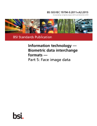 BS ISO/IEC 19794-5:2011+A2:2015