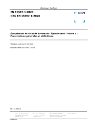 NBN EN 15597-1:2020