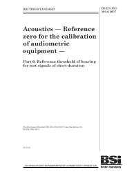 BS EN ISO 389-6:2007