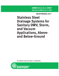 ASME A112.3.1-2007 (R2017)