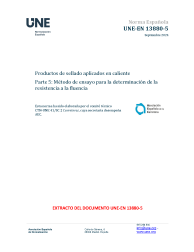 UNE-EN 13880-5:2024