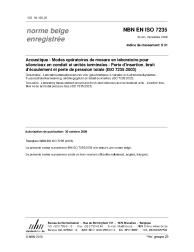 NBN EN ISO 7235:2009