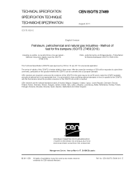 CEN ISO/TS 27469:2011