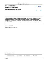 NBN EN ISO 13680:2020