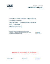 UNE-EN IEC 61300-2-1:2024