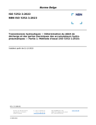 NBN ISO 5352-1:2023