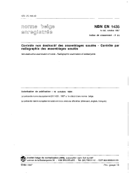 NBN EN 1435:1997