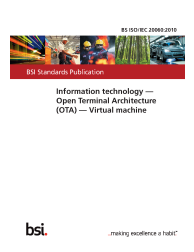 BS ISO/IEC 20060:2010
