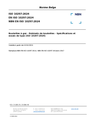 NBN EN ISO 10297:2024