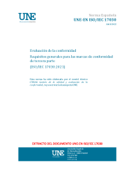 UNE-EN ISO/IEC 17030:2022