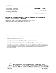 NBN EN 13748-1:2004
