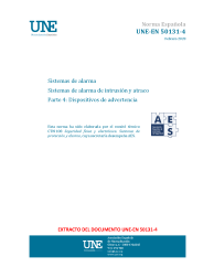 UNE-EN 50131-4:2020