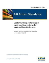 BS EN 50085-2-4:2009