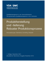 VDA Produktherstellung und -lieferung - Robuster Produktionsprozess: