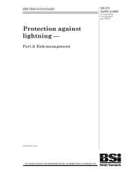 BS EN 62305-2:2006