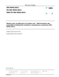 NBN EN ISO 9046:2021