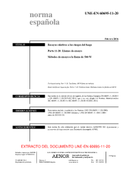 UNE-EN 60695-11-20:2016