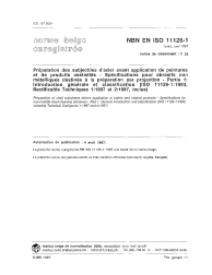 NBN EN ISO 11126-1:1997