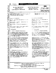 NBN T 61-001:1983