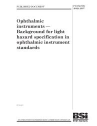 PD ISO/TR 20824:2007