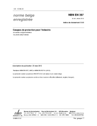 NBN EN 397:2012